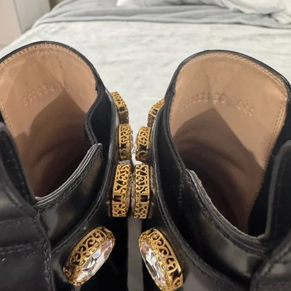 Gucci Black Leather Ankle Boots - Picture 8 of 11